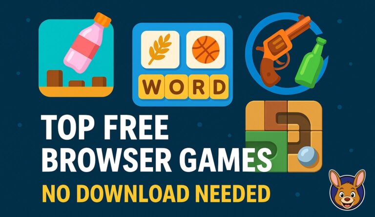 Top Free Browser Games to Play on K4 Games (2025) – No Download Needed